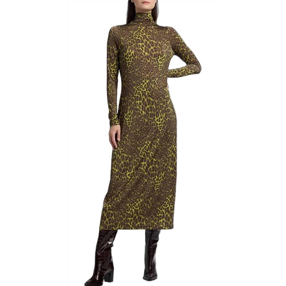 NEW MARIE OLIVER paxton midi dress in grasslands
